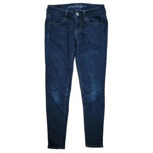 American Eagle Womens Jeans Size 2 Regular Jegging Stretch Blue